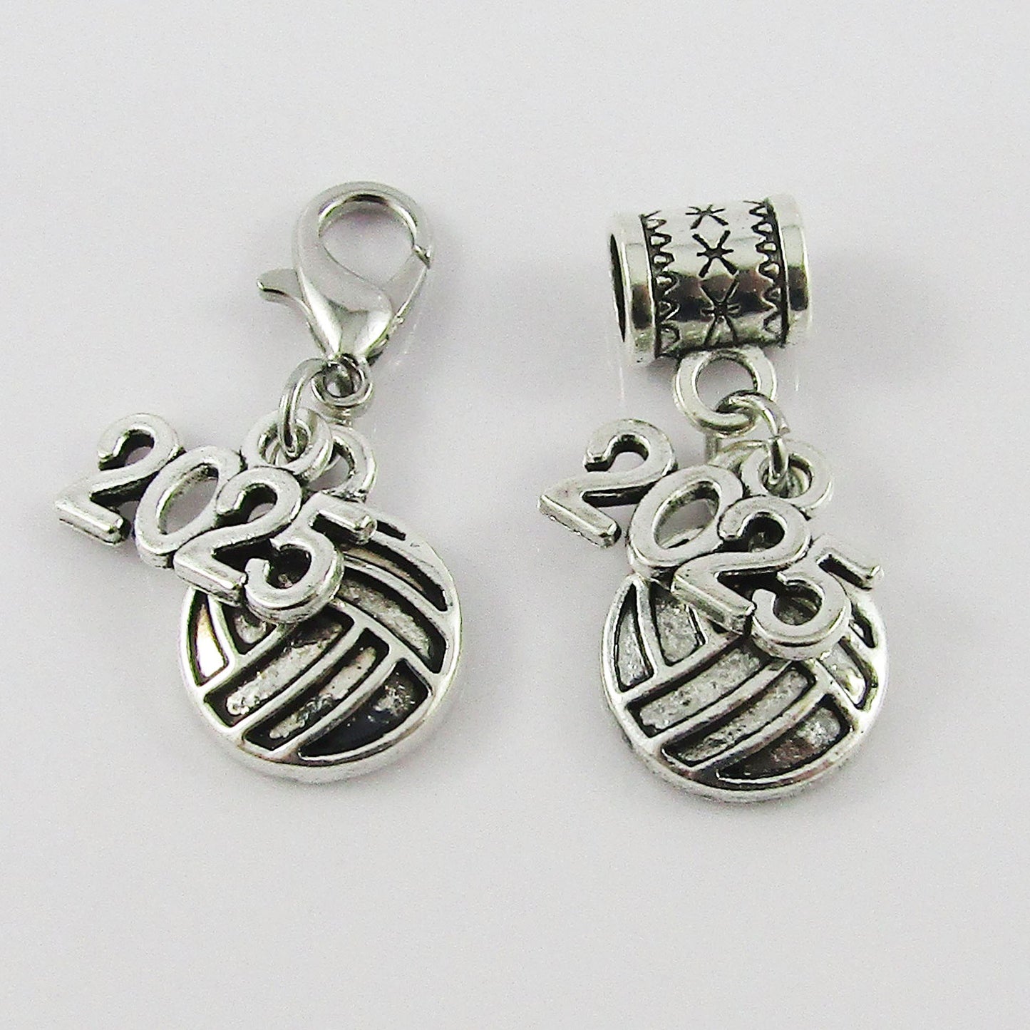 2025 Netball Charm Sports Coach Gift Team Set of 10 Pick European Bail or Clip