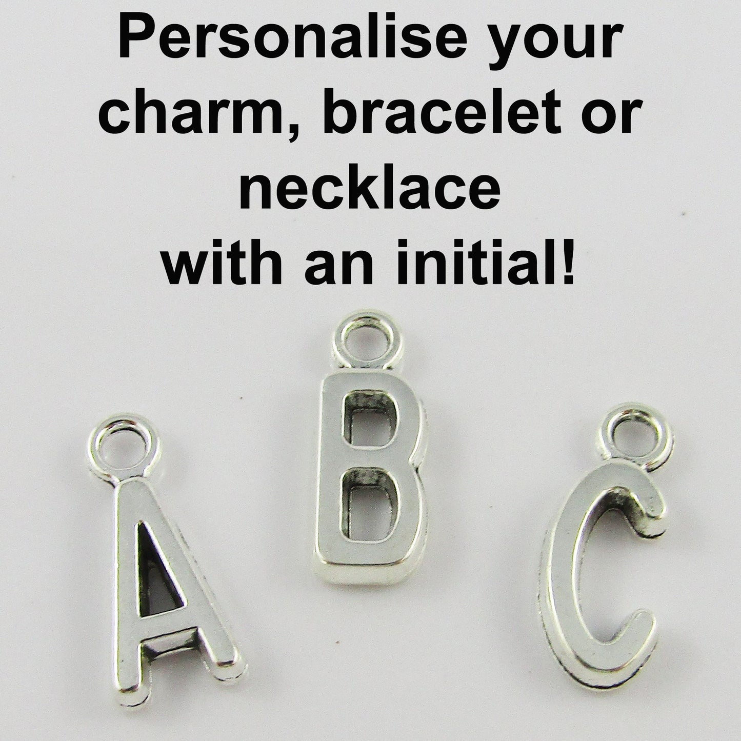 Personalised 2025 Netball Charm Bracelet 20cm Sports Team Gift Select Initial