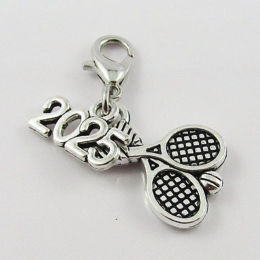 2025 Tennis Racquets Charm Select Clip on or European Charm