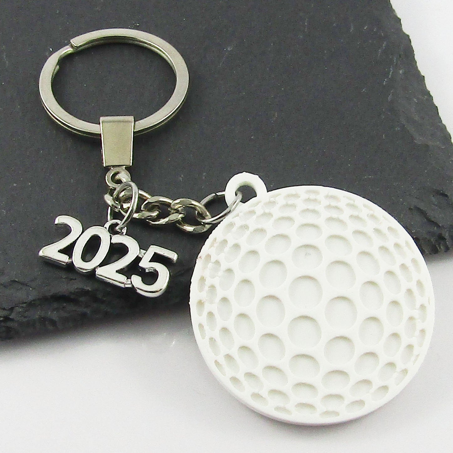 2025 Golf Ball Charm Keychain 115mm Coach Sports End Of Season Gift
