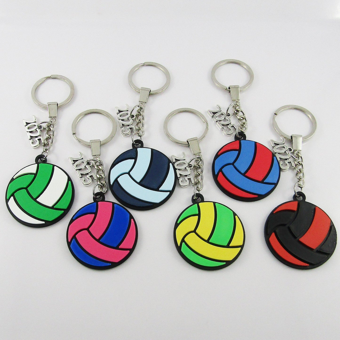 2025 Netball Charm Keychain 115mm Coach Sports End Of Season Gift Select Colours