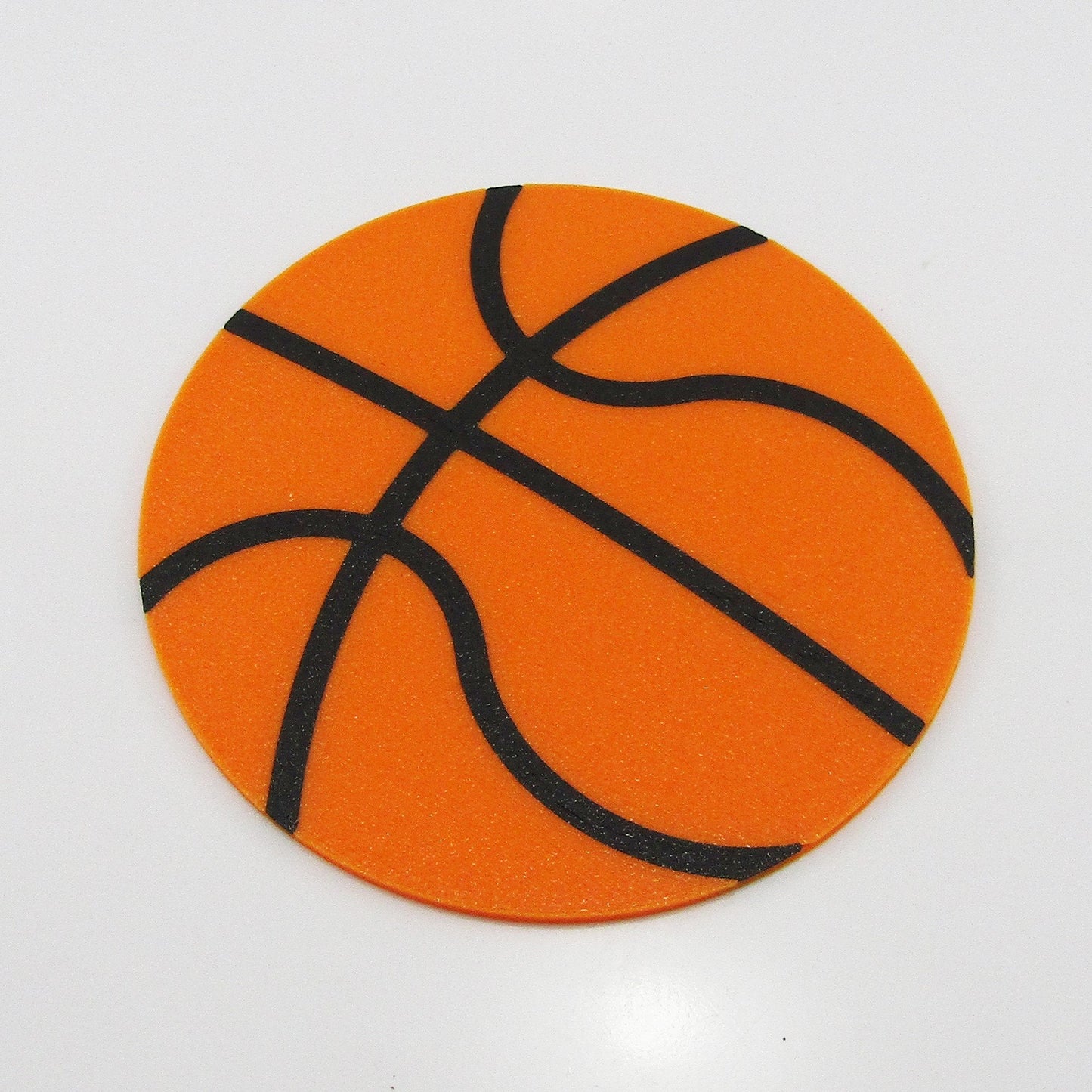 Basketball Sports Drink Coaster available individually or in sets of four