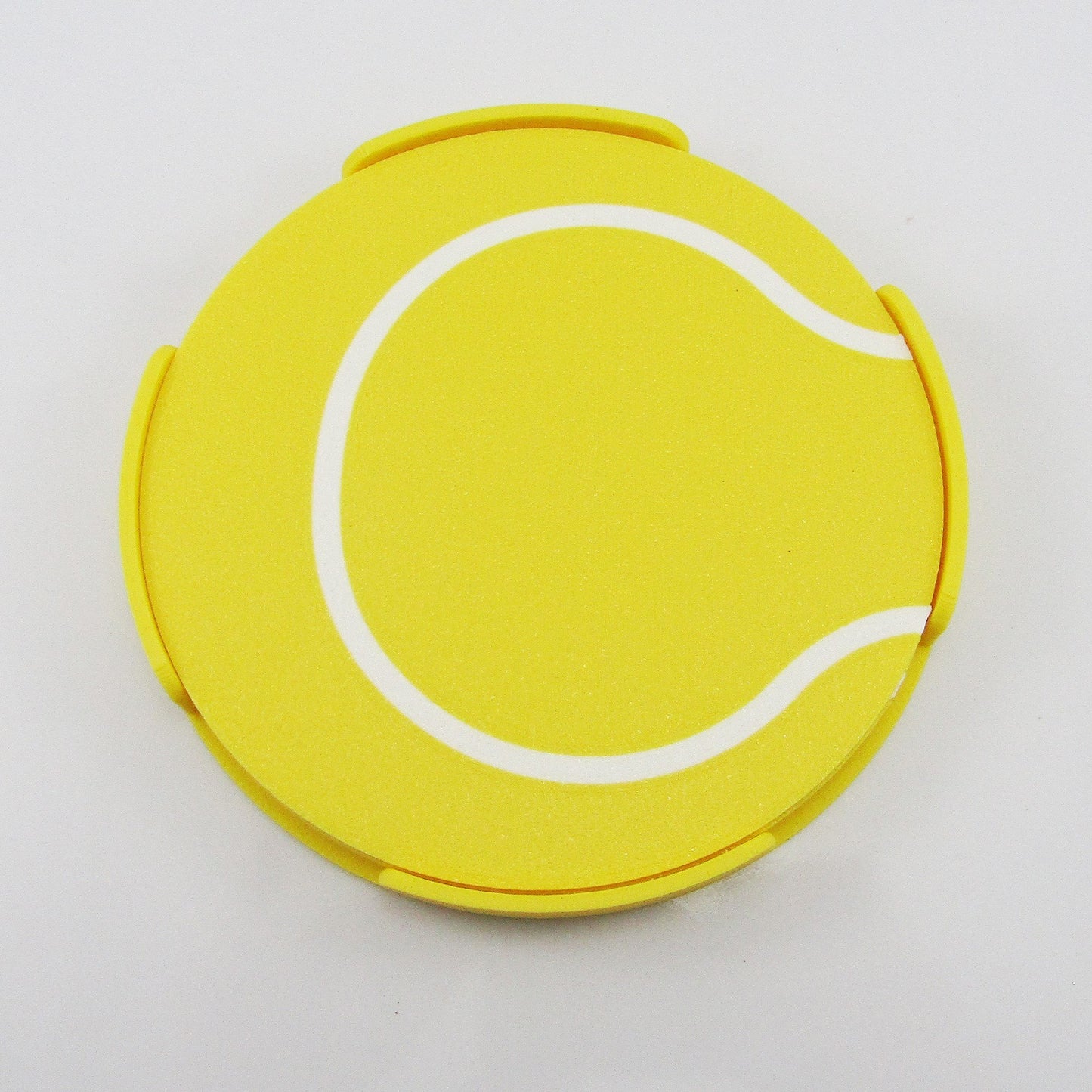 Tennis Sports Drink Coaster available individually or in sets of four