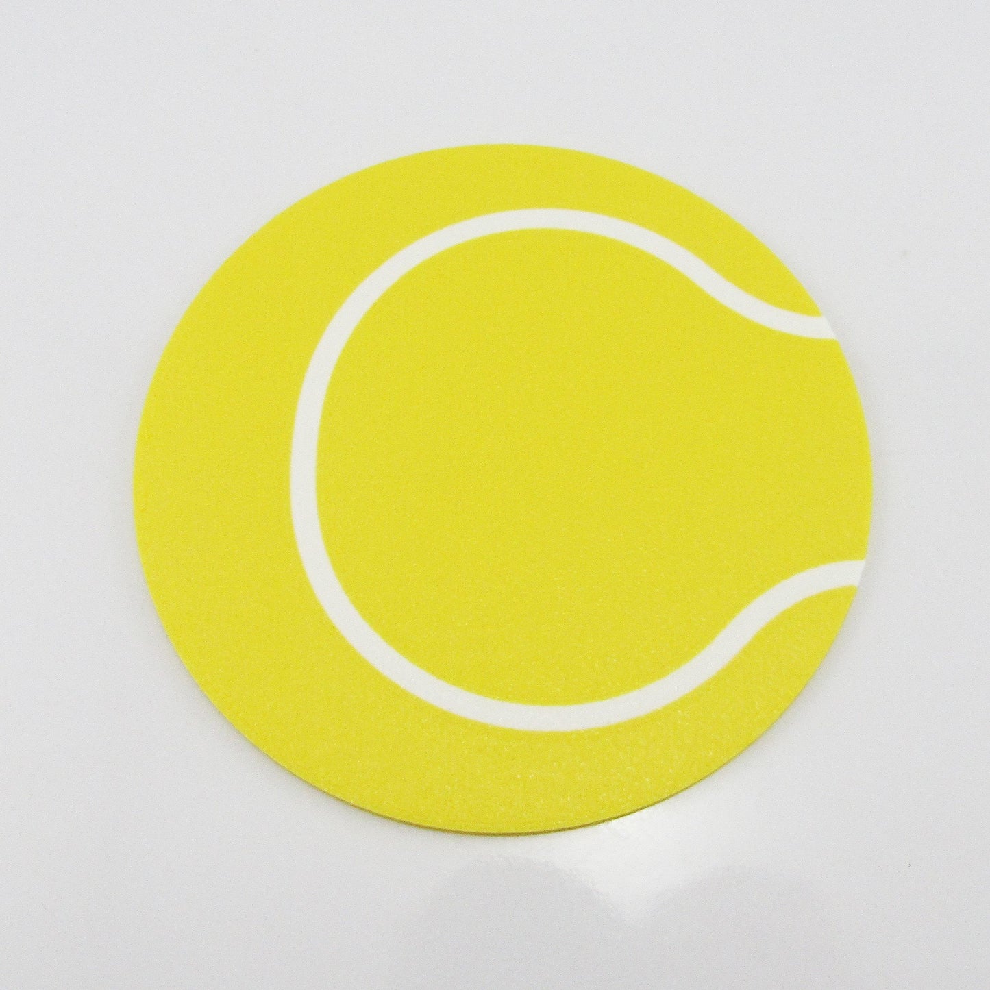 Tennis Sports Drink Coaster available individually or in sets of four