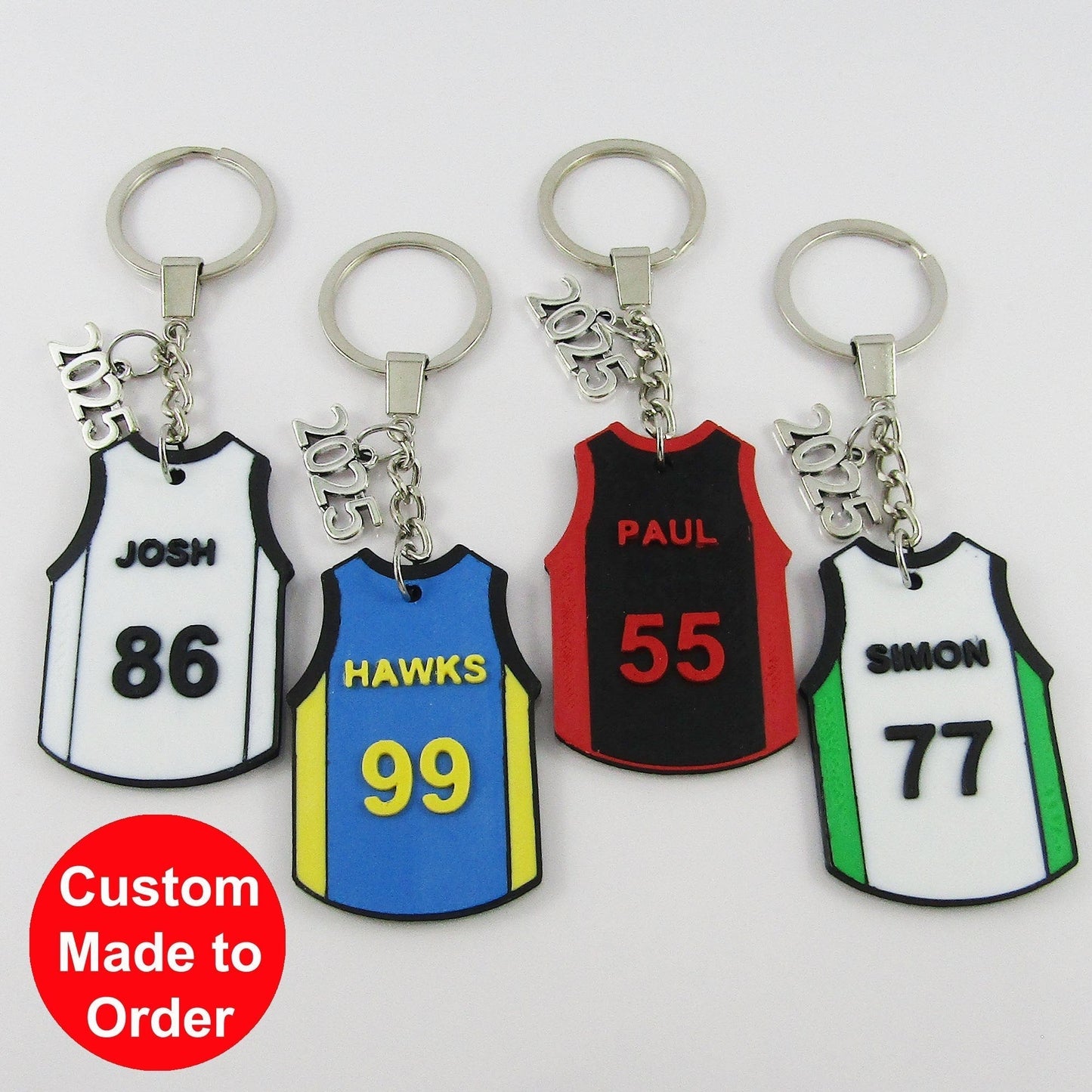 Personalised 2025 Basketball Jersey Singlet select Colours Name and Number