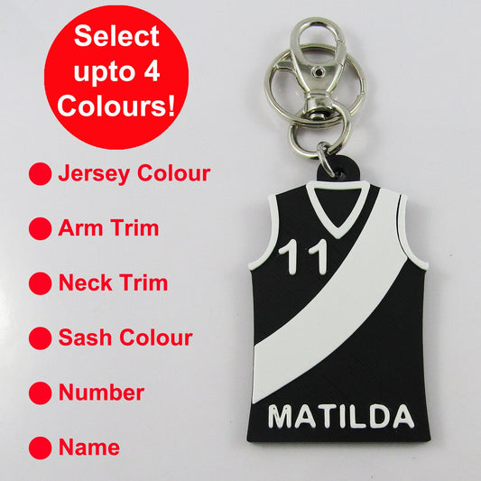 Personalised Football Jersey Jumper Sash Shirt in your choice of colour Team Set