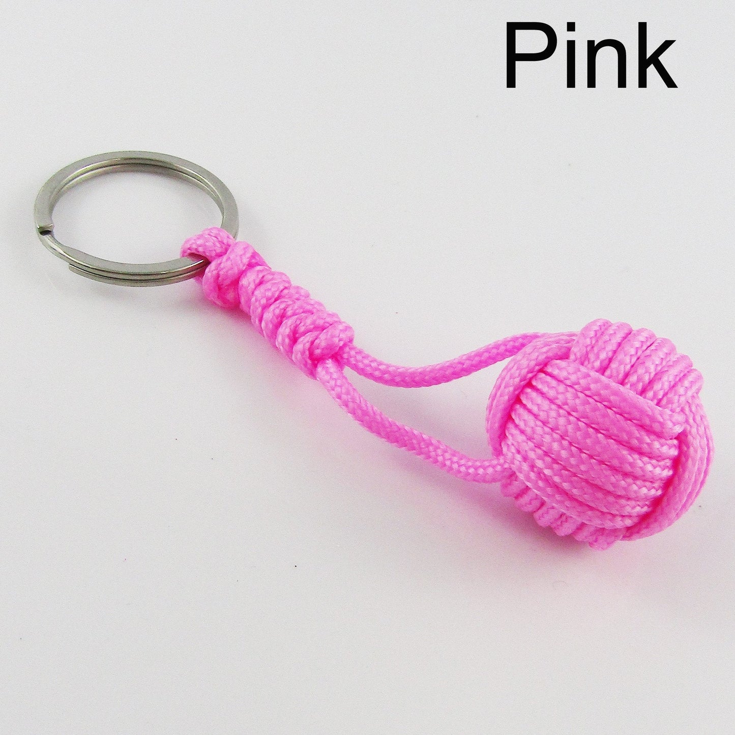 Team Set of 10 Rainbow Name Cord Netball Bag Tag Keychain 95mm Pick Ball Colour