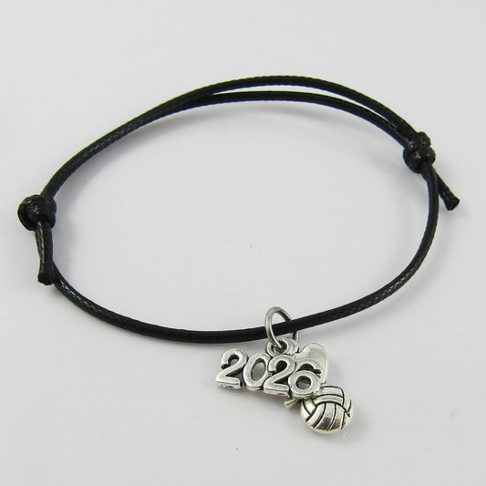 Adjustable 2026 I Love NETBALL Charm Bracelet Sports Team Gift