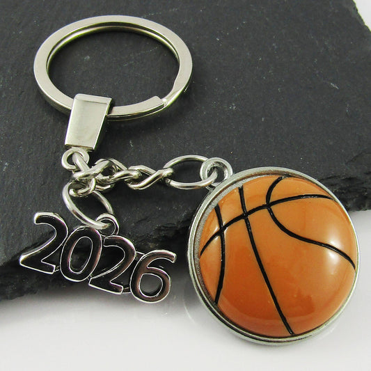 2026 Resin Basketball Charm Keychain 103mm Coach Sports End Of Season Gift