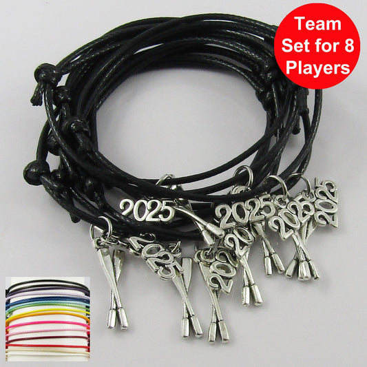 8 Rower Set One Size Fits All 2025 ROWING Charm Bracelet Sports Team Gift