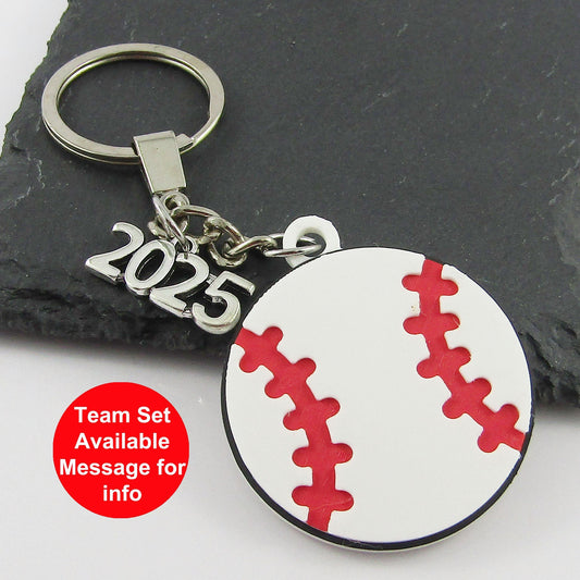 2025 Baseball Charm Keychain 115mm Coach Sports End Of Season Gift