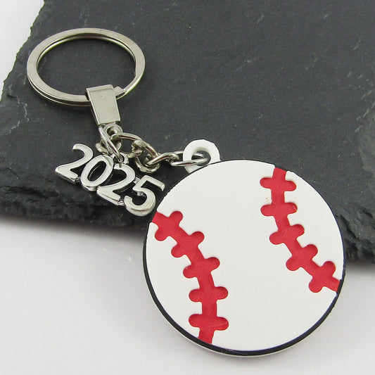 2025 Baseball Charm Keychain 115mm Coach Sports End Of Season Gift