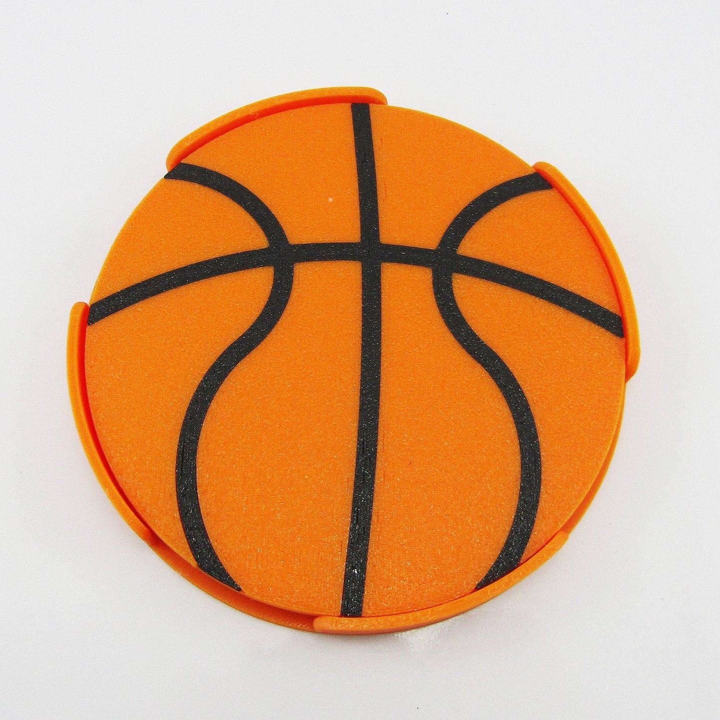 Basketball Sports Drink Coaster available individually or in sets of four