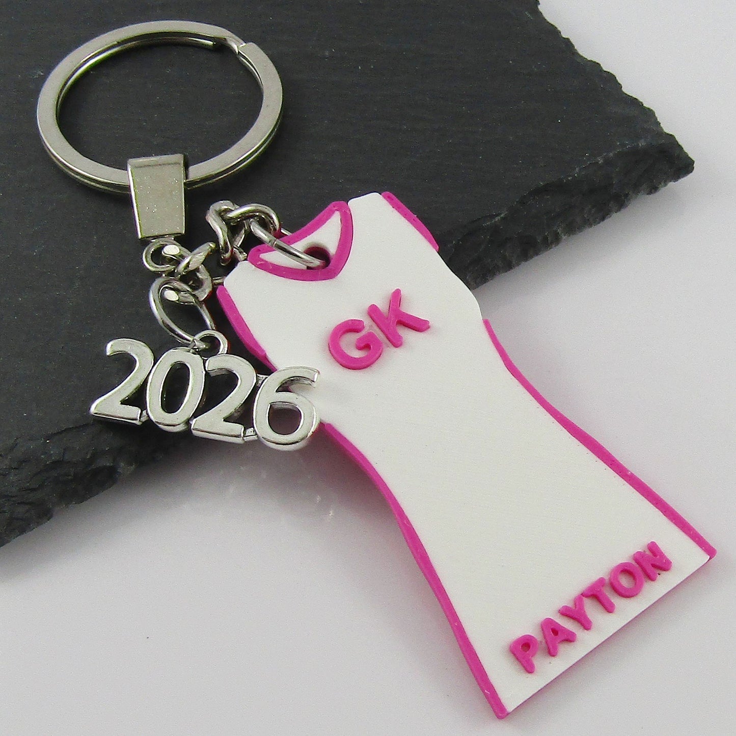 Personalised 2026 Netball Jersey Dress select Colours Name and Position