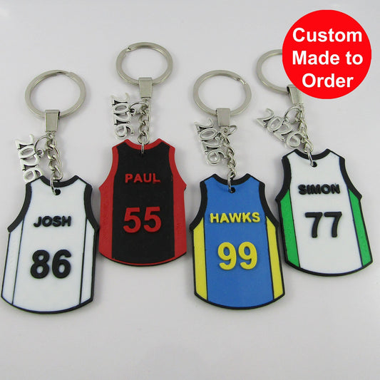Set of 10 Personalised 2026 Basketball Jersey Singlet pick Colour Name Number