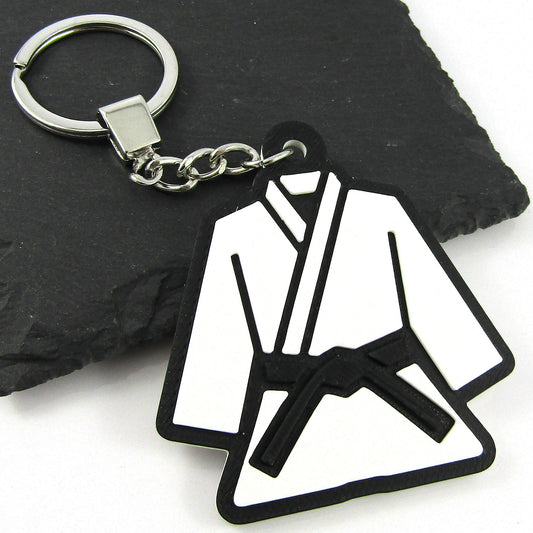 Customised Gi Dogi Dobok Keikogi Martial Arts Karate Kung Fu Taekwonda keychain