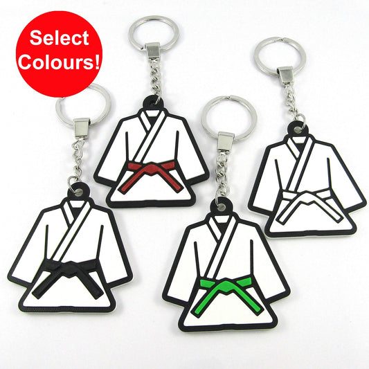 Customised Gi Dogi Dobok Keikogi Martial Arts Karate Kung Fu Taekwonda keychain