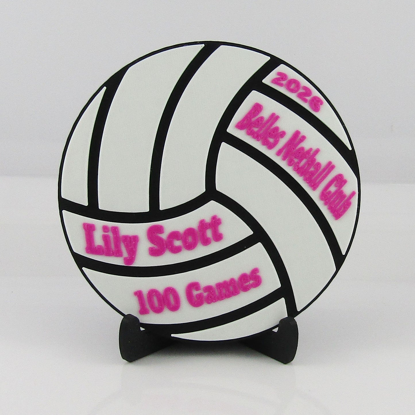 Personalised Player Awards MVP Player of the Year 100 Games