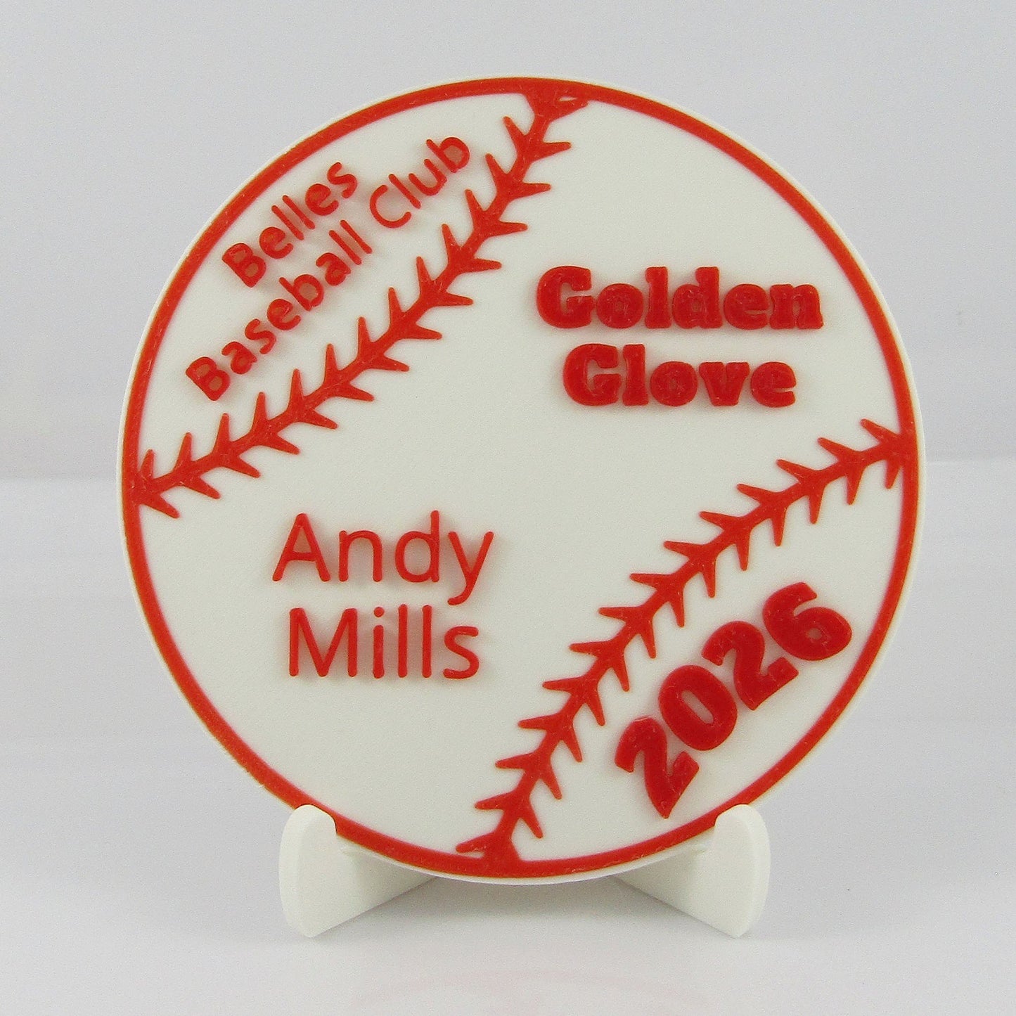 Personalised Player Awards MVP Player of the Year 100 Games