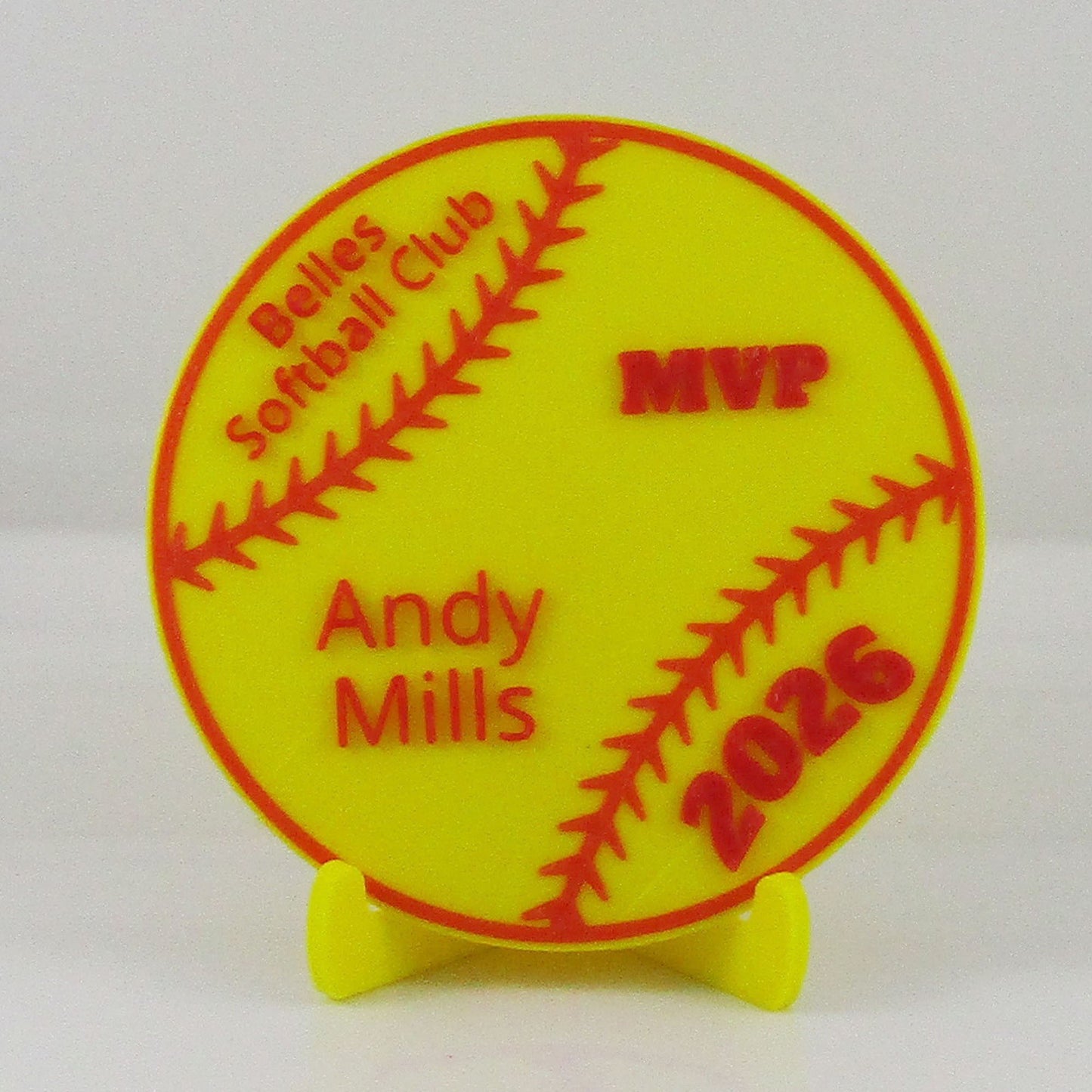 Personalised Player Awards MVP Player of the Year 100 Games