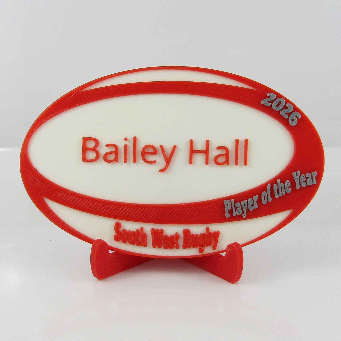 Personalised Player Awards MVP Player of the Year 100 Games