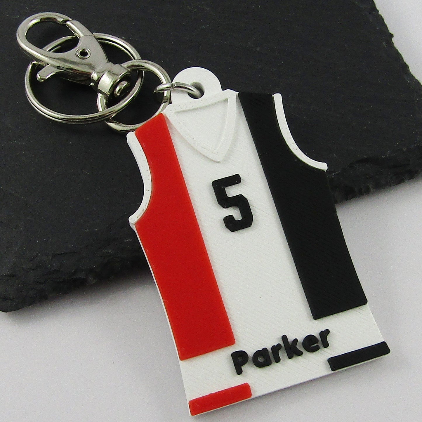 Football Jersey Jumper Saints AFL Shirt keychain choice of colours Team Set
