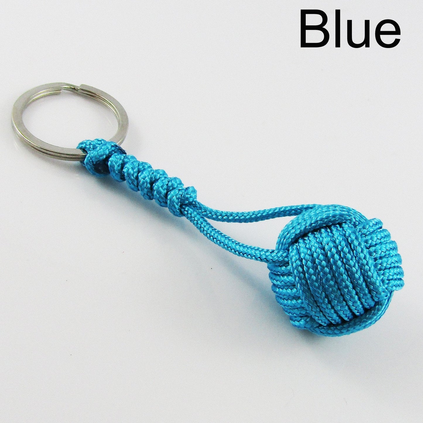 Team Set of 10 Rainbow Name Cord Netball Bag Tag Keychain 95mm Pick Ball Colour