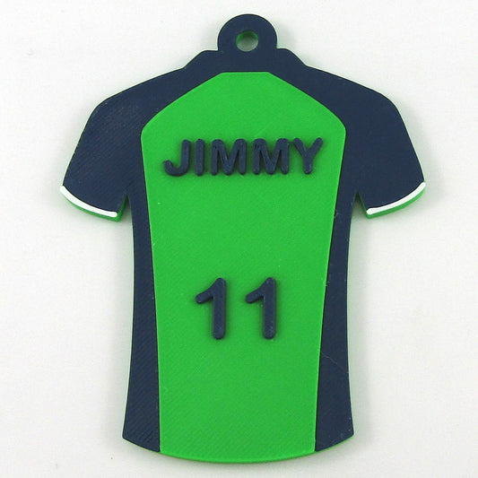 Customised Sports Jersey Shirt in your choice of colours Soccer Rugby Football Cricket
